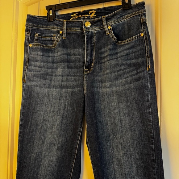 Seven7 Straight Leg Jeans Classic Style - Picture 1 of 8